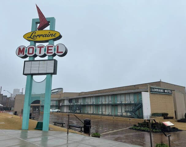sign of historic lorraine motel