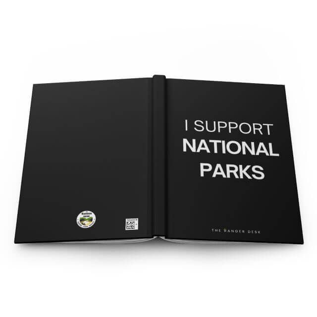I Support National Parks Hardcover Journal - Image 4